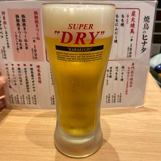 生ビール(焼鳥のヒナタ 三宮店)