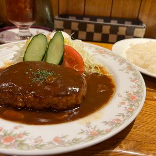 ハンバーグステーキ(珈琲館 紅鹿舎 （コーヒーカンベニシカ）)