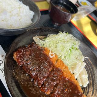 ロース味噌カツ定食