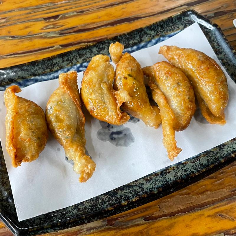 とり皮餃子(いづみ亭)