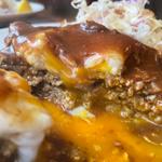 ハンバーグとかにクリームコロッケ(洋食屋”B” （ヨウショクヤビー）)