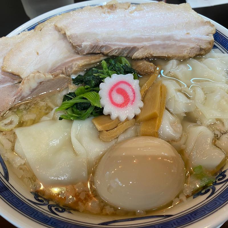 特製わんたん麺(赤坂中華わんたん亭 餃子ラーメン)
