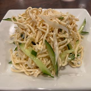 干し豆腐の葱生姜和え(石庫門 オアゾ丸の内店)
