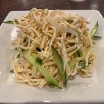 干し豆腐の葱生姜和え