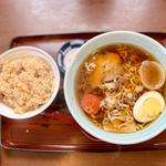 ラーメン/醤油＋とりめし