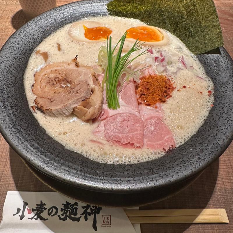 鶏白湯Special(小麦の麺神 KITTE大阪店)