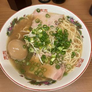 中華そば(中)味玉トッピング(牛骨スープ 中華そば 洋RUN)