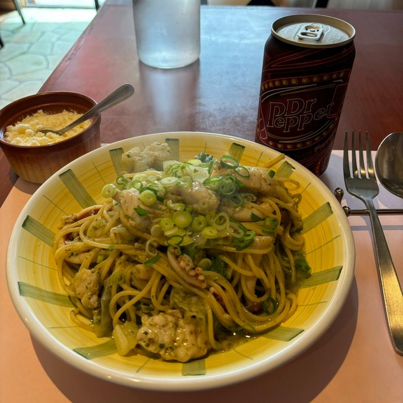 天然真鯛のジェノベーゼソーススパゲッティ(タベルナ・パパ )