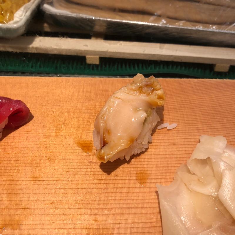つぶ貝(築地すし一番 4丁目場外市場店)