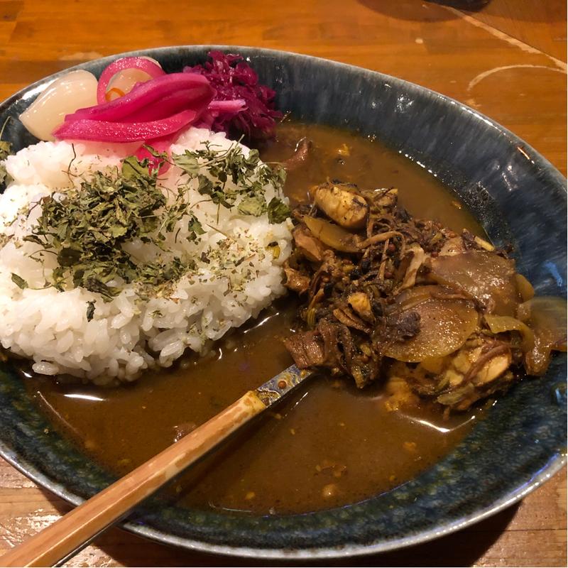 欧風薬膳カレー(dining bar スナックゆうこ（石黒商店夜の部）)
