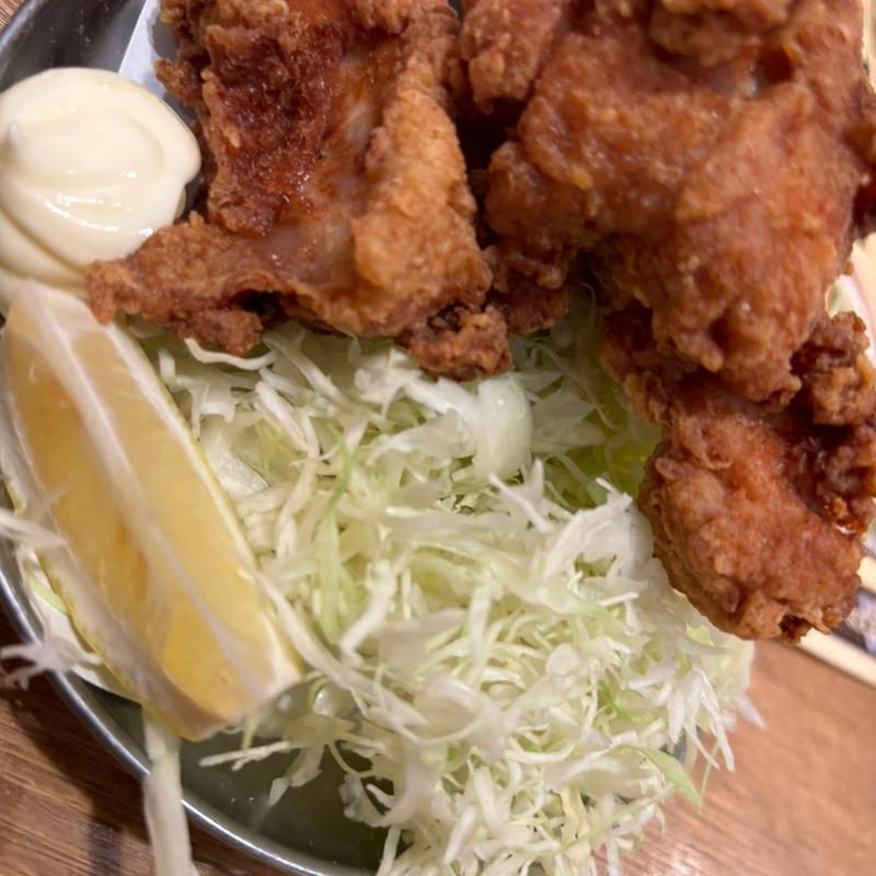鶏の唐揚げ(3個)(屋台屋 博多劇場 池袋東口店)