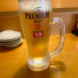 生ビール中ジョッキ(や台ずし 津駅前町 )