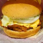 月見チーズフィレバーガー(ケンタッキーフライドチキン洋光台店)