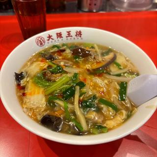 酸辣湯麺(大阪王将 新宿エルタワー店)