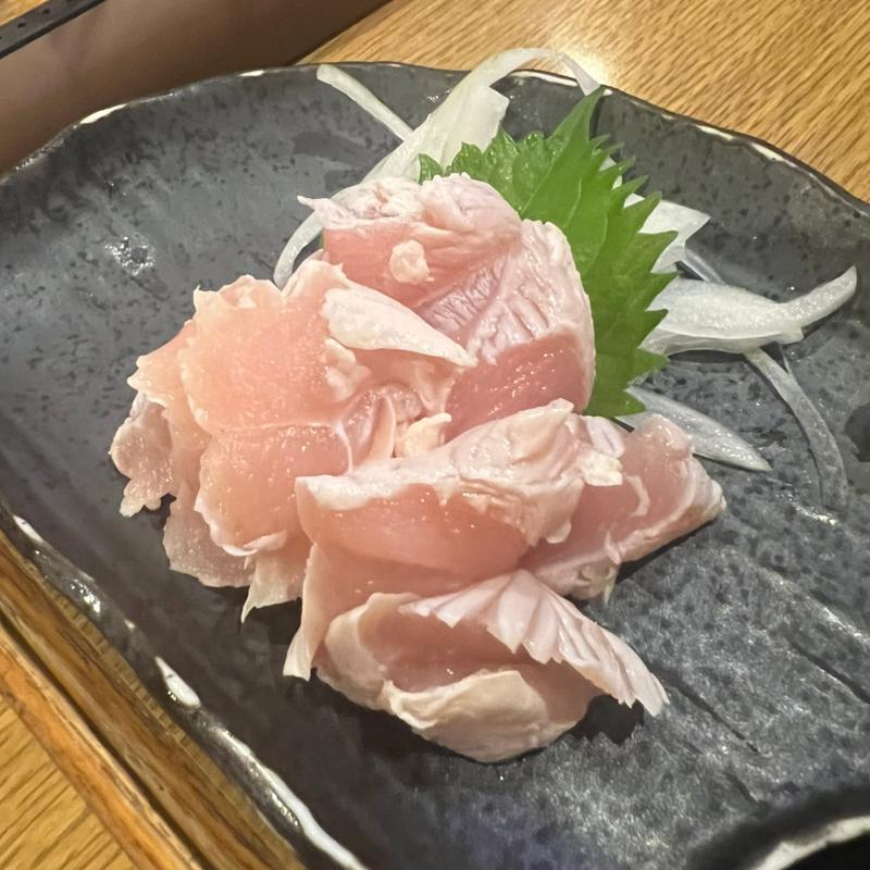 朝引き鶏のささみ霜降り(とりぞう )