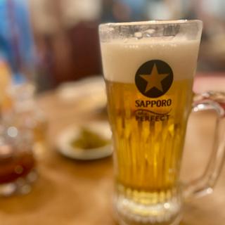 生ビール(中国料理 もみぢ)