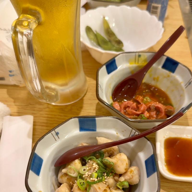 ぼんじりポン酢(お好み焼き・焼きそば みやび)