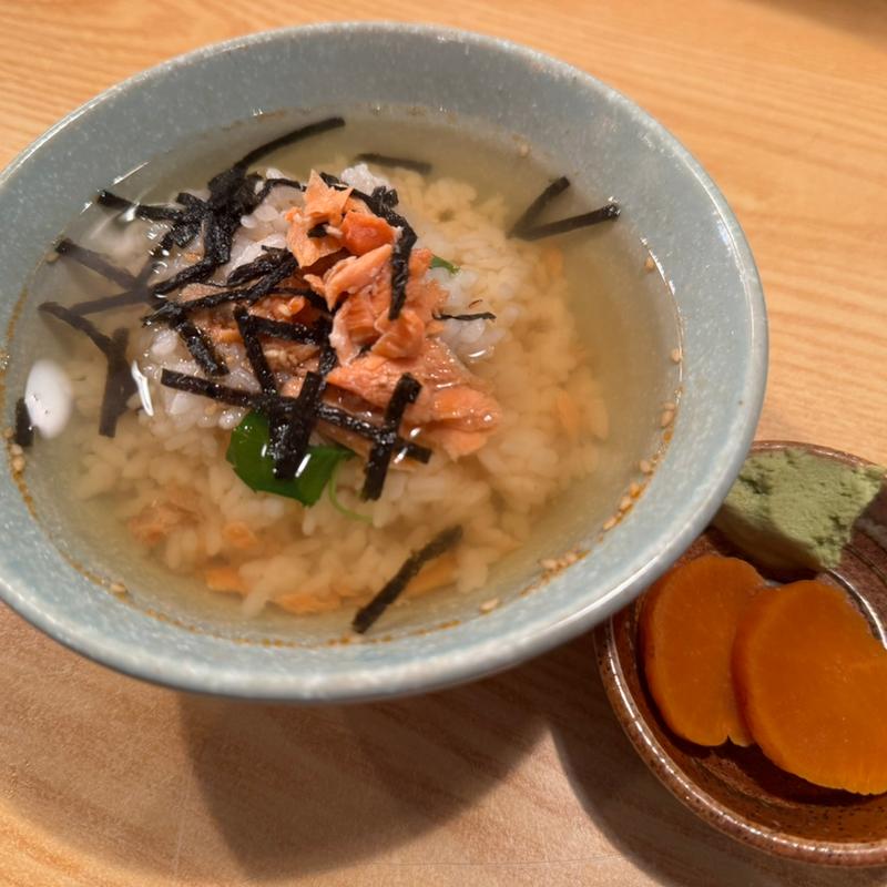 鮭茶漬け(やきとり酒蔵 庄助本店)