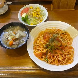ナポリタン（セット）(琥珀喫茶 )