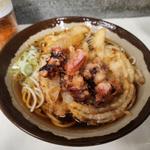ゲソ天そば