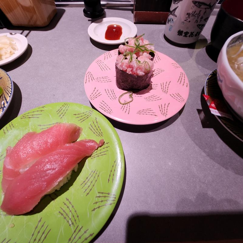 マグロ、ネギマ(根室花まる 大同生命札幌ビルmiredo店)