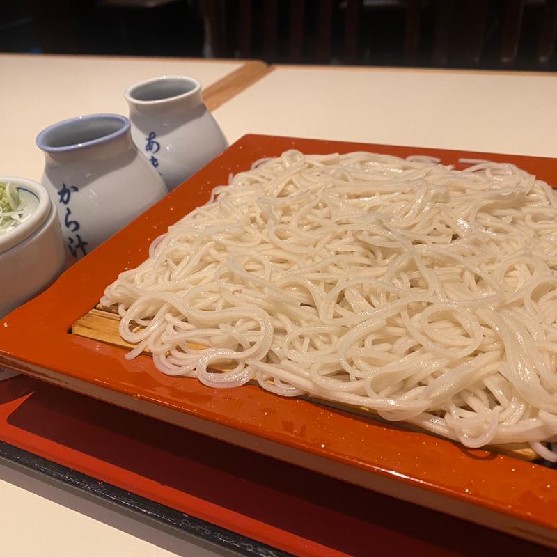 御前そば(永坂更科 布屋太兵衛 千葉そごう店)