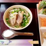 豚肉焼きバンミーセット(ミニフォー＋生春巻き＋揚げ春巻き付)