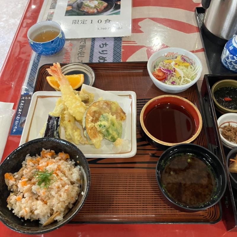 天ぷら定食(いちば食堂)