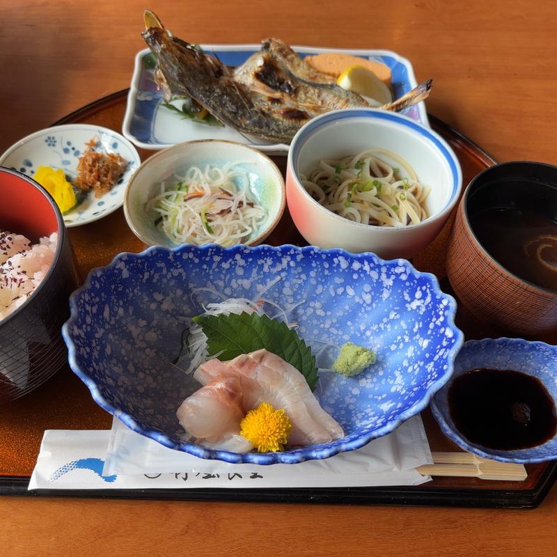 焼き魚定食(舟屋食堂)