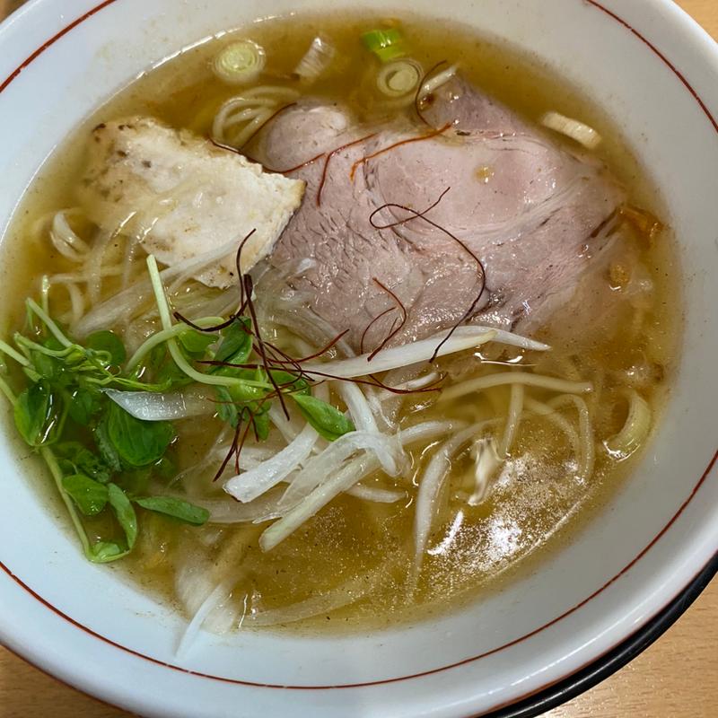鳥豚魚介塩ラーメン(麺や雅流∞)