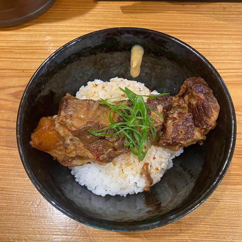 豚バラ軟骨丼(麺FACTORY JAWS 2nd)