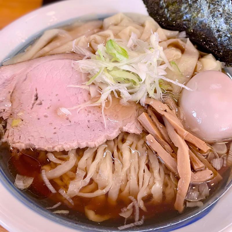 中華そばワンタン麺(麺屋 しん蔵)