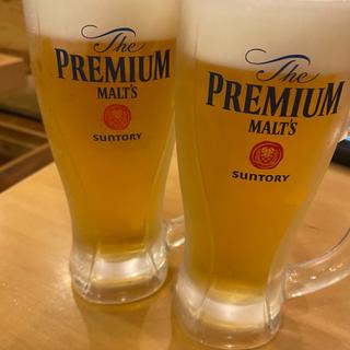 プレモル生(屋台居酒屋 大阪 満マル 弁天町店)