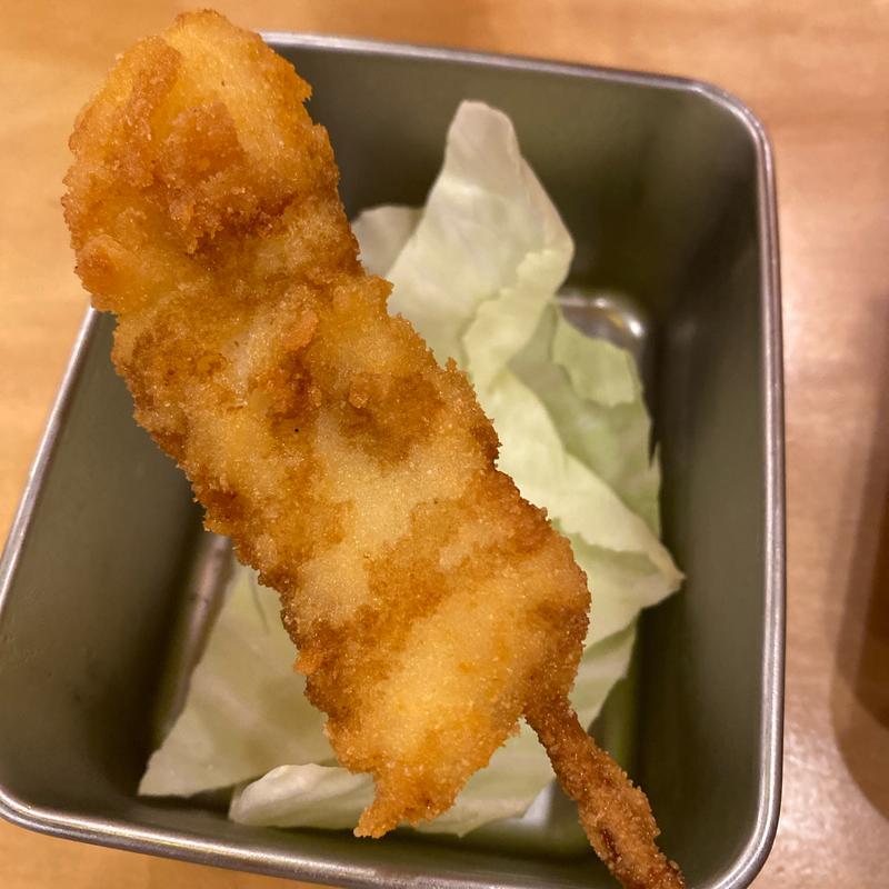 串揚げいか(屋台居酒屋 大阪 満マル 弁天町店)