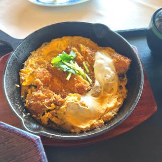 カツ煮定食(富里ゴルフ倶楽部 )