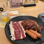 秘伝もみダレ手もみジンギスカン食べ放題(サッポロビール 千葉ビール園)