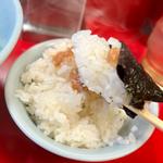 半ライス(ラーメン山岡家 南2条店)