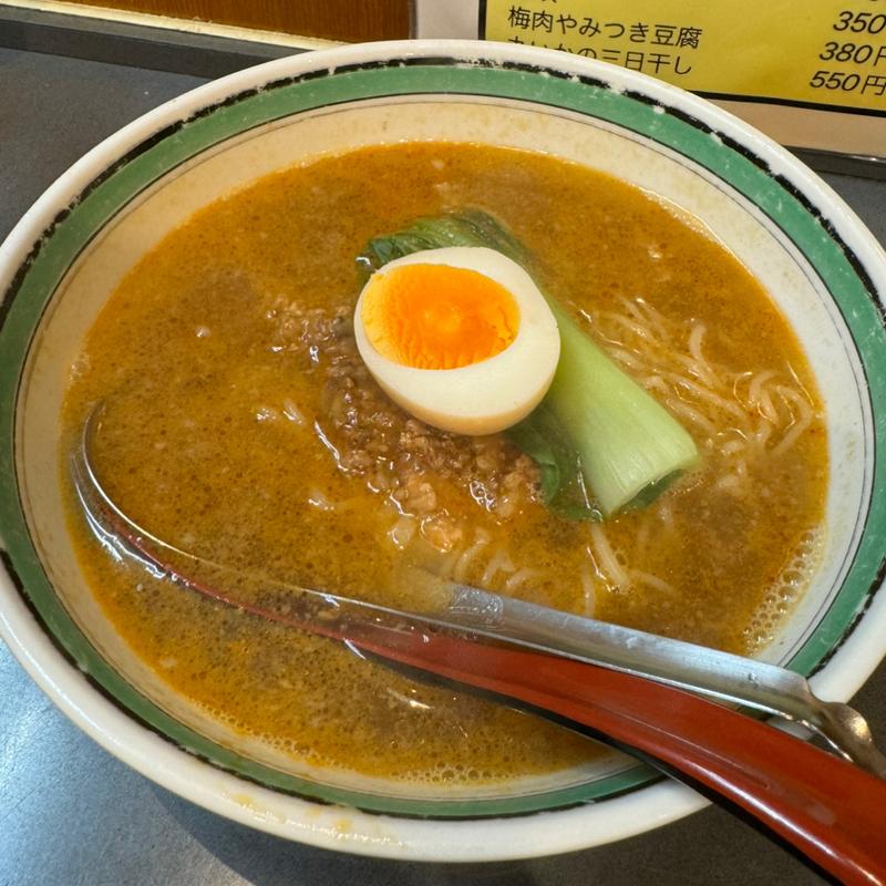 松富風担担麺(5/8サイズ、ネギ抜き)(松富)