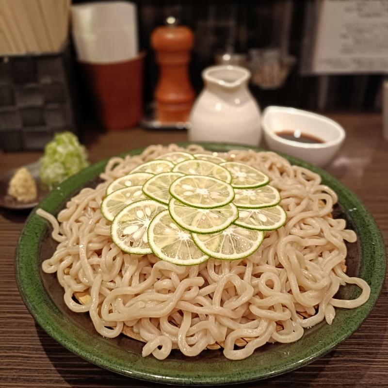 神山すだちのざる中華(麺匠ぼんてん )