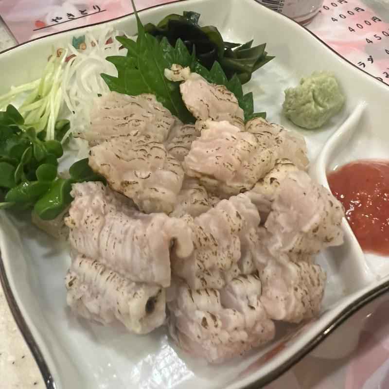 鱧の焼き霜作り(とりさだ)