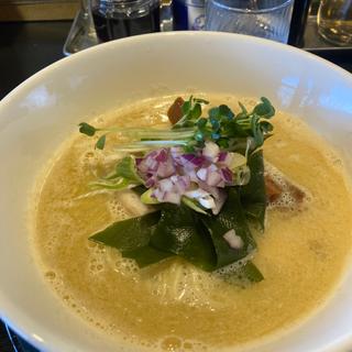 あさり鶏白湯麺(柳麺まる重)