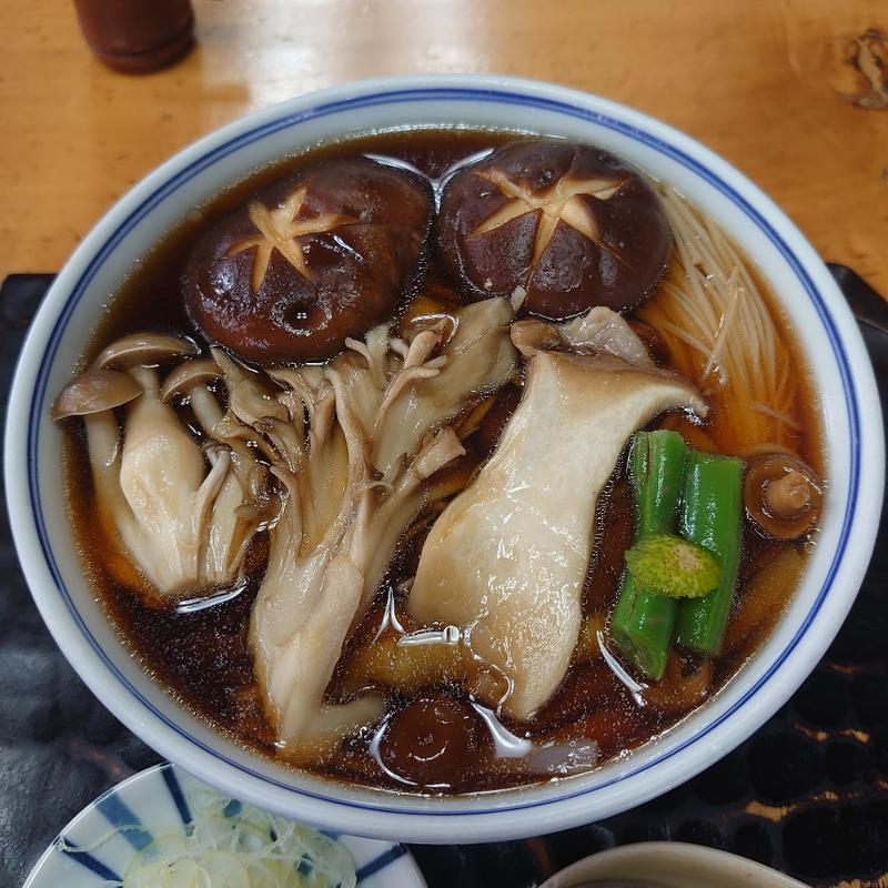 きのこそば(牛久藩一万十七石 )