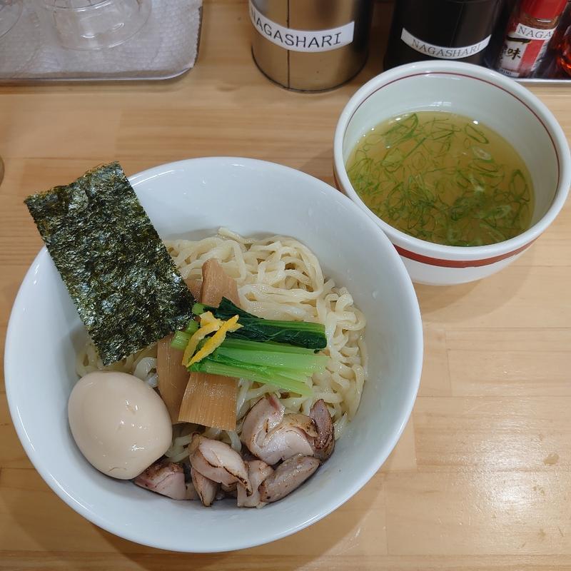 ゆず塩つけ麺＋大盛り(NAGASHARI)
