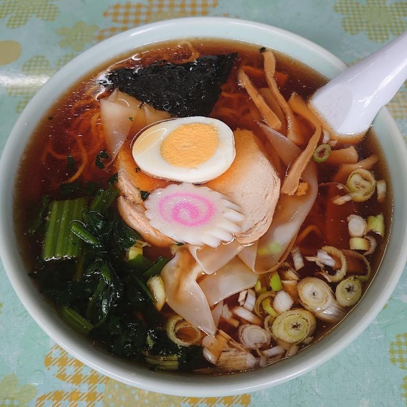 ワンタンメン＋大盛り(たまや )