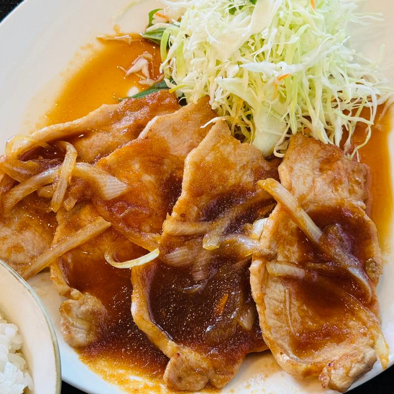 生姜焼き定食(大勝園 （たいしょうえん）)