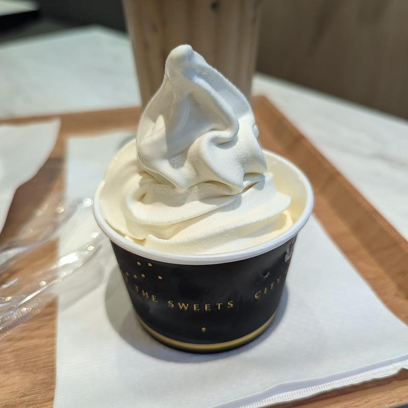 ミルクソフトクリーム(ドトールキッチンEneJet学園金井店)