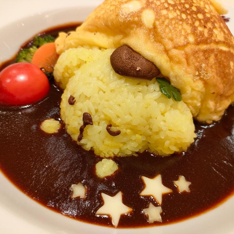 ポムポムオムライス(ポムポムプリンカフェ 原宿店 )