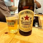サッポロ赤星ラガー(大衆酒場 チャン栓チャン)
