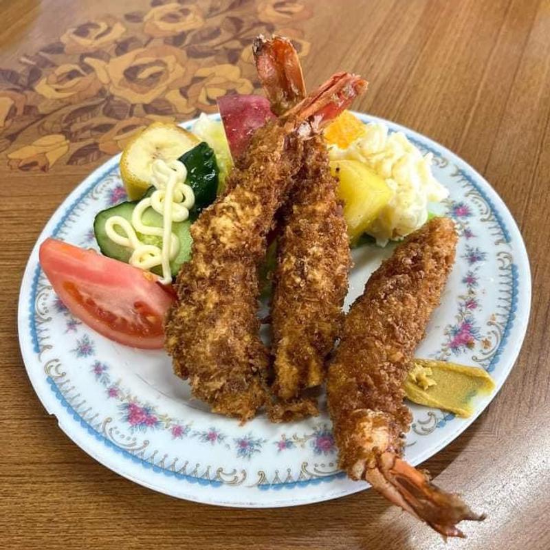 海老フライ(パリー食堂)