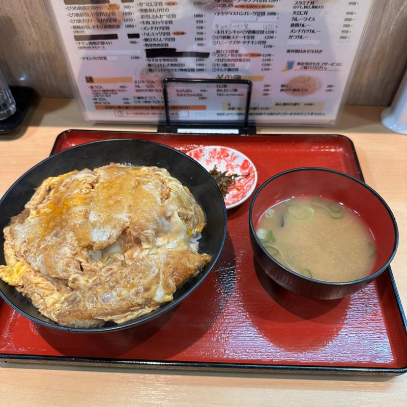 かつ丼定食(八州)